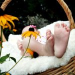 Photo Baby, flowers