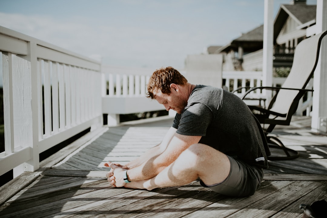 Photo Ankle stretch